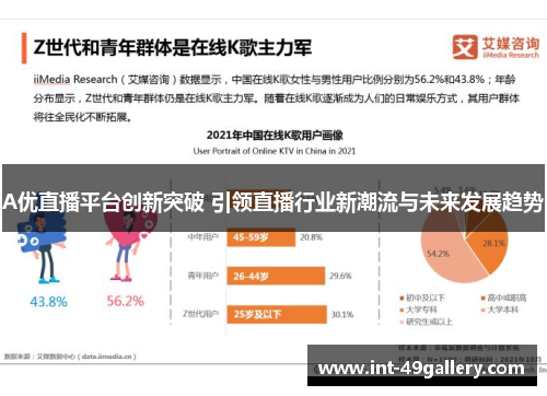 A优直播平台创新突破 引领直播行业新潮流与未来发展趋势